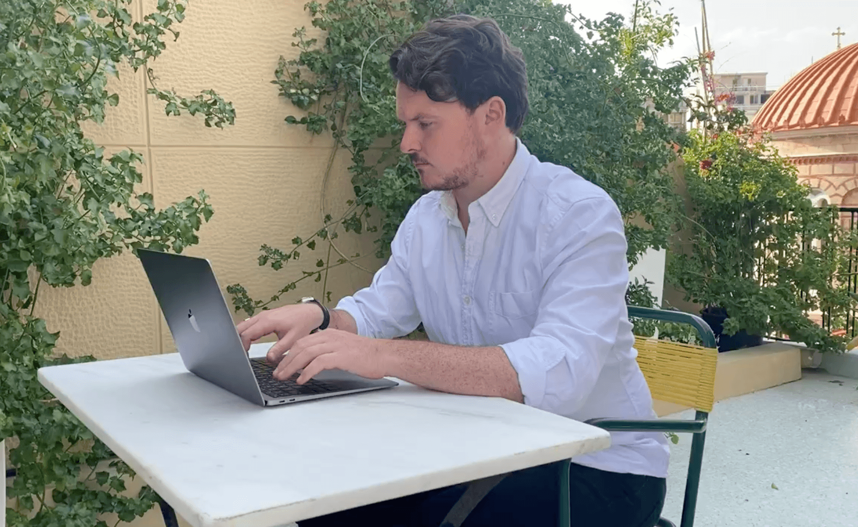 Alexander at work